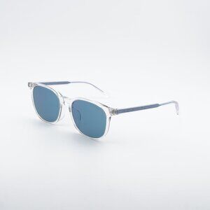 Dior INDIOR S1F 85B7 Sunglasses Transparent Square Frame, Blue Lenses